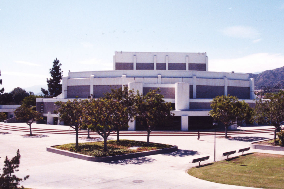 view of the Haugh Performing Ats Center at citrus college